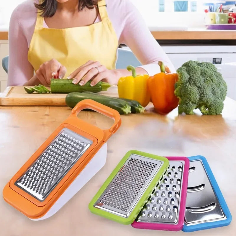 Creative Kitchen Combination of Fruits and Vegetables Stainless Steel Cutter Carrot and Potato Hand-pulled Cutter Set