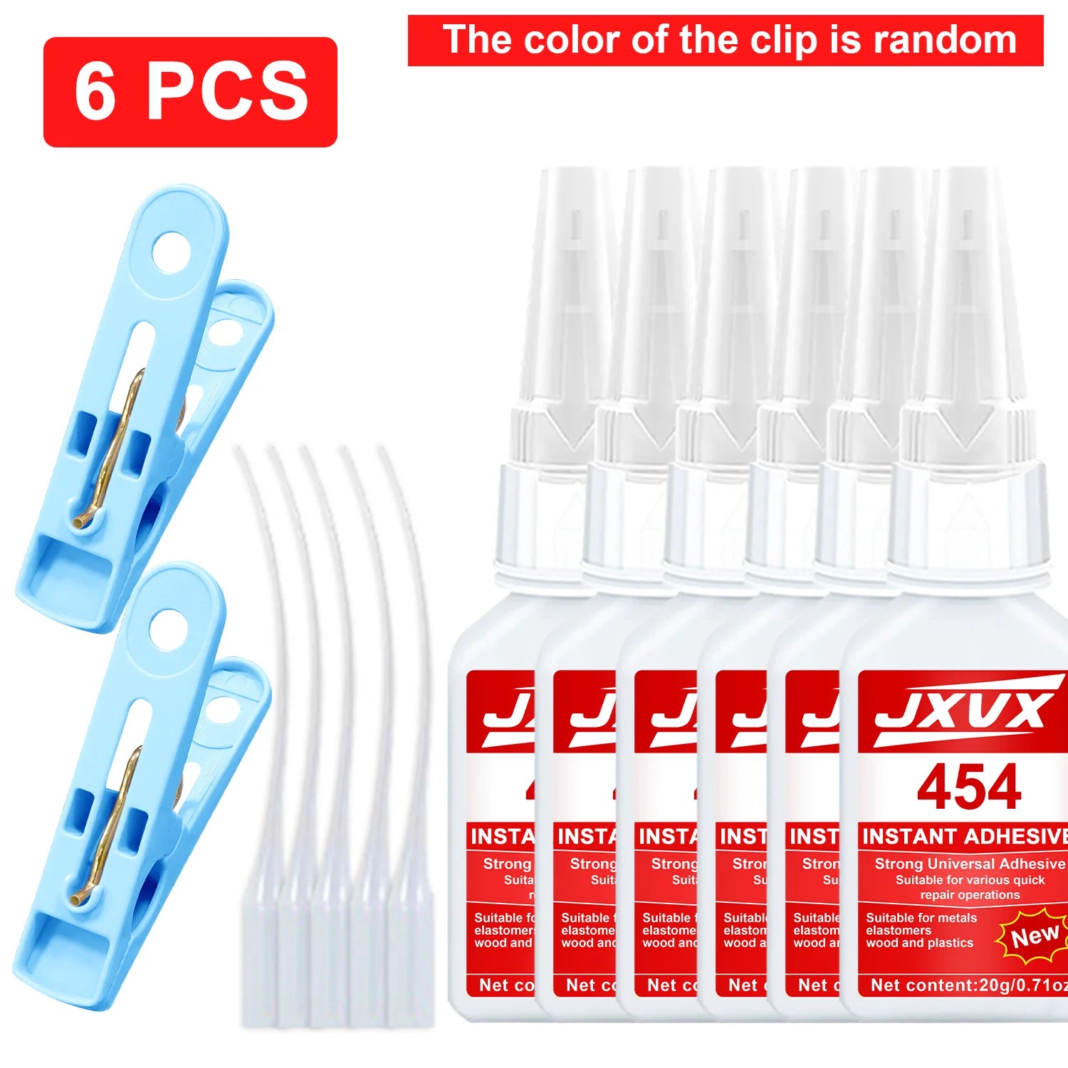 454 Super Glue: Instant Adhesive That Dries Quickly in 3 Seconds, with a Strong and Waterproof Bond; for Metal, Plastic, Wood, Ceramics and Leather; Multi-Material Repair Glue, 20 g