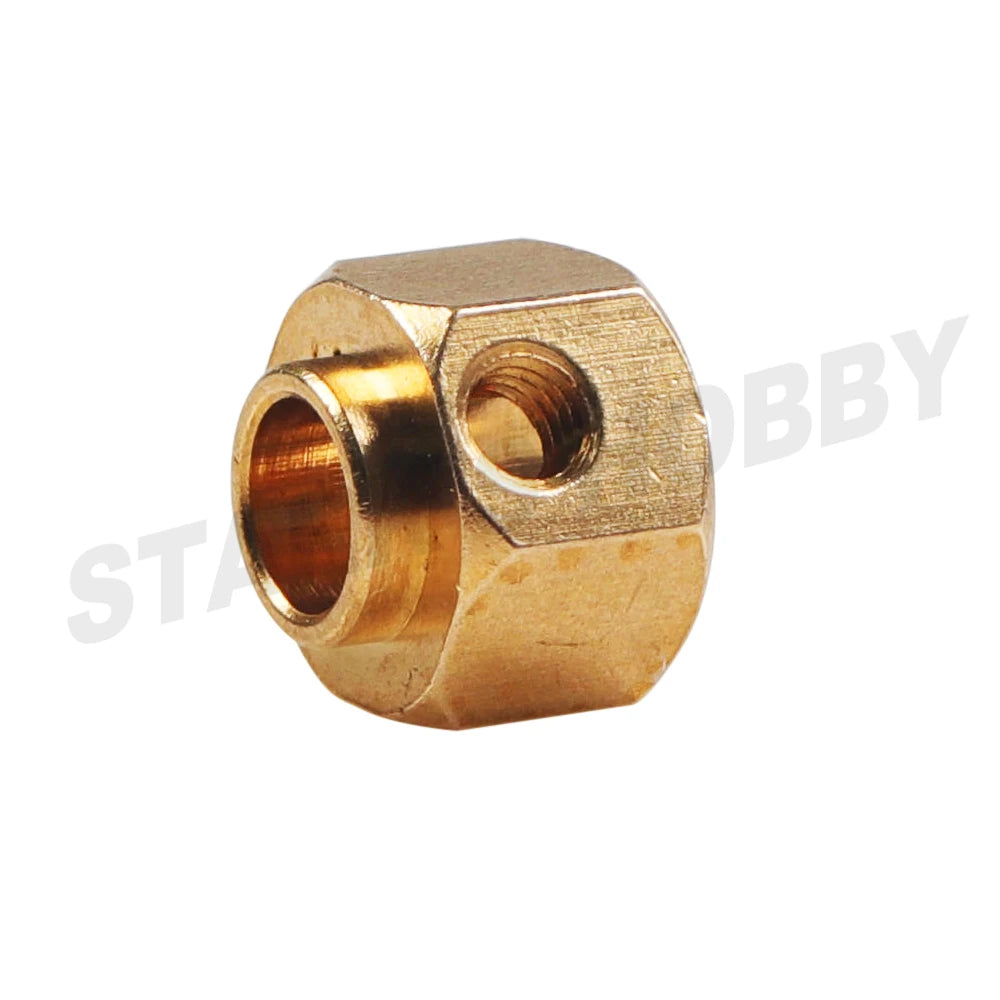 TRX4 4pcs 12mm Wheel Hex Wheel Hub Extended Adapter 6/8/9/10/11/12mm Brass Counterweight for 1/10 RC Crawler Car  TRX-4