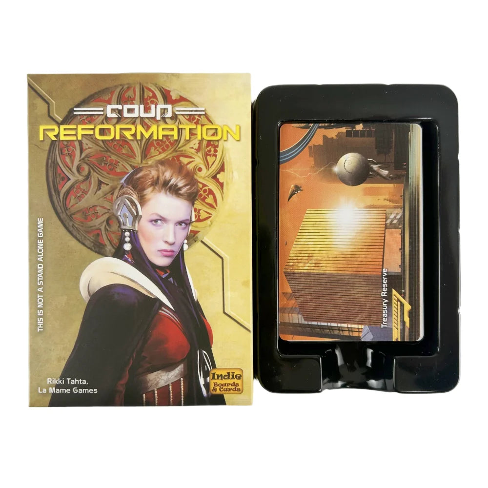 1 Box Coup | Card Game Coup Reformation 1 | 2nd Edition Expansion Holding Resistance Mission Board Game Deck