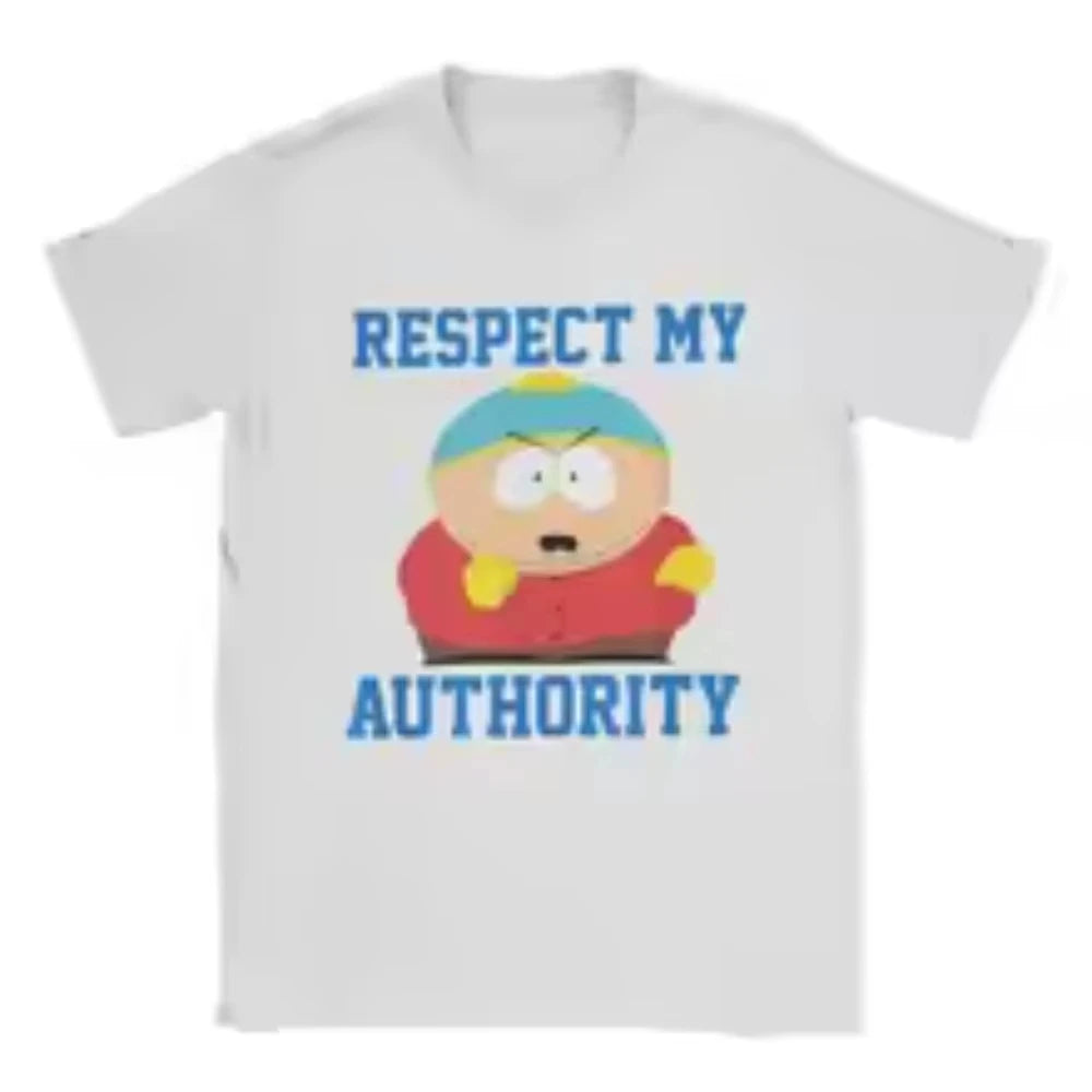 Plus Size New Arrival Mens Clothes Tee Shirt Graphic T-Shirts Men Tshirt for Men Ropa Hombre Crazy South Park Funny Cartoon Cute