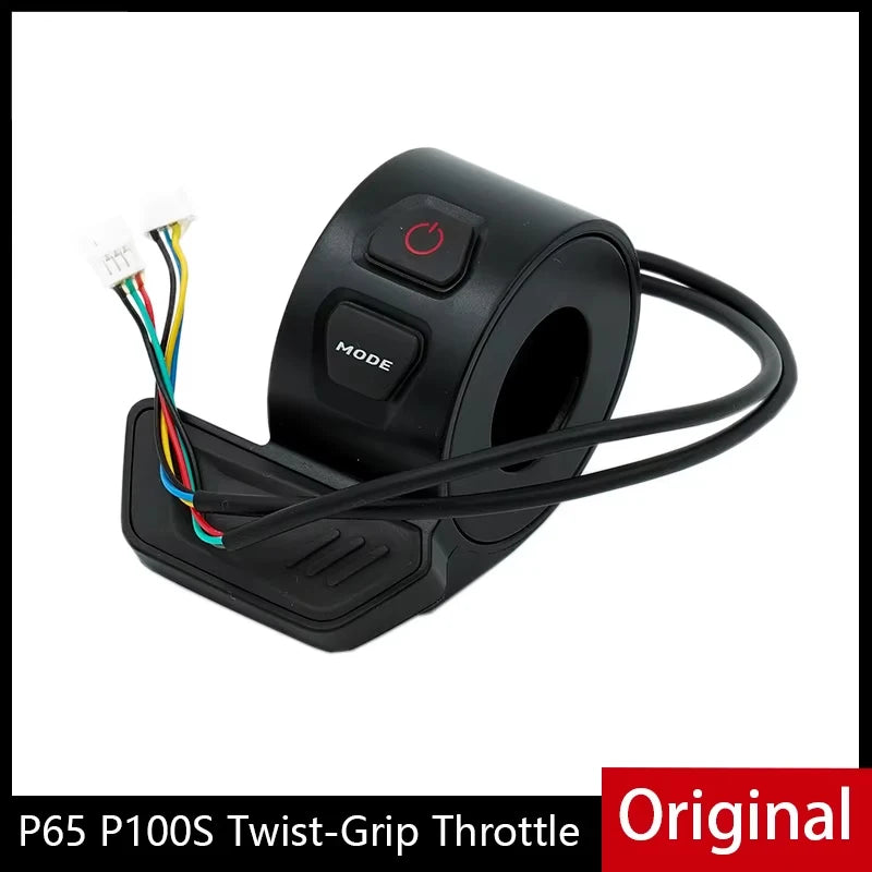 Original Twist-Grip Throttle for Segway P65 P100S Electric Scooter Parts Thumb Speed Controller Throttle Accessories