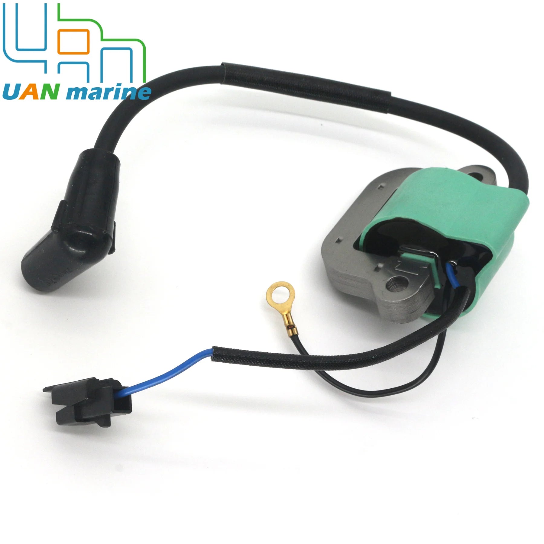 2PCS Ignition Coil Assembly For OMC Johnson Evinrude Outboards Engines Coil 502880 581407 0581407 18-5196