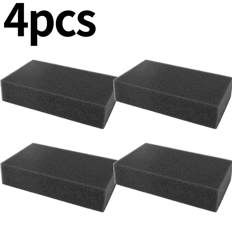 High Density Black Car Wash Sponge Wipe Sponge Block Car Glass Absorbent Polishing Waxing Cleaning Kitchen Household Accessory