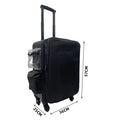 Professional Makeup Train Case Trolley Cosmetic Case Rolling Luggage Travel Suitcase Makeup Organizer Trolley Bags With Wheels