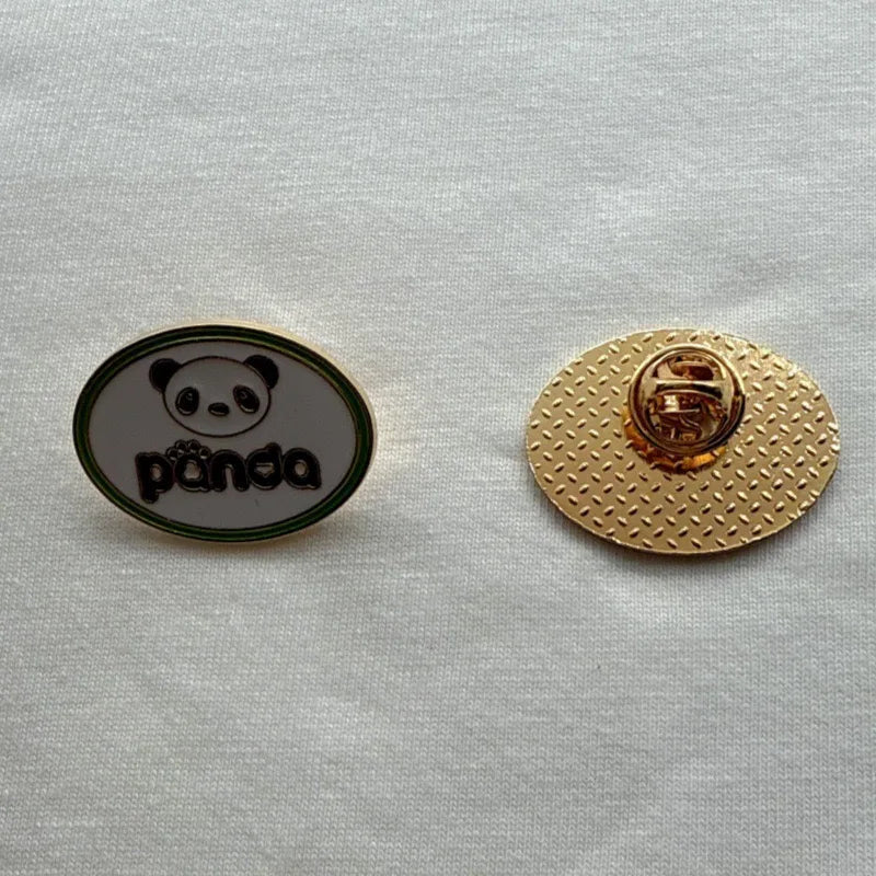 6pcs Cartoon China Panda Badge Autumn/Winter Clothing Accessories Brooch Men's and Women's Backpack Decoration Gift