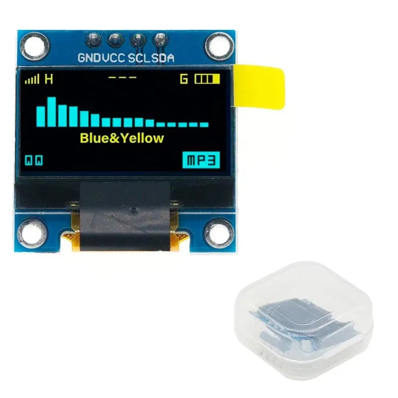 0.96 inch oled IIC Serial White OLED Display Module 128X64 I2C SSD1306 12864 LCD Screen Board GND VDD SCK SDA for Arduino