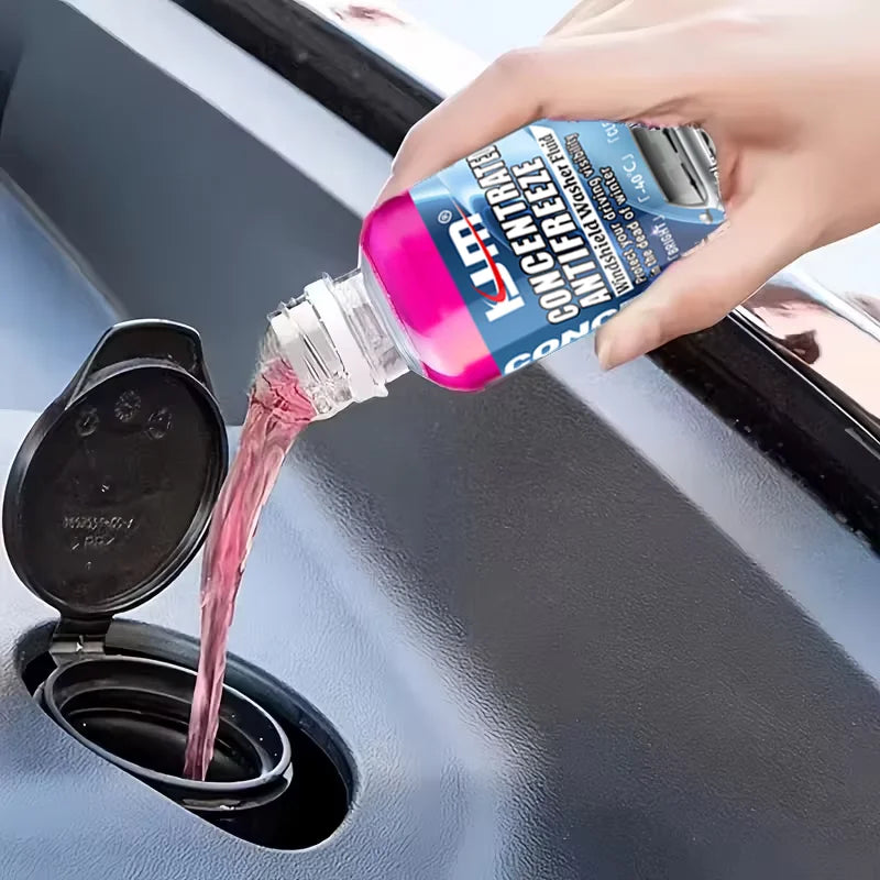 KJM 50ml Concentrated Windshield Washer Fluid -40℃ Anti-Freeze with Oil Film Remover And Glass Cleaning Properties