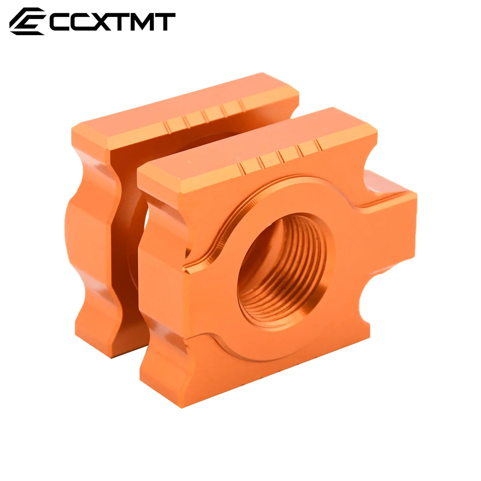 20mm CNC Aluminum Rear Chain Adjuster Axle Block For KTM 125-530cc SX SXF XC XCF XCW XCWF EXC EXCF 2008-2023 Motocross Universal