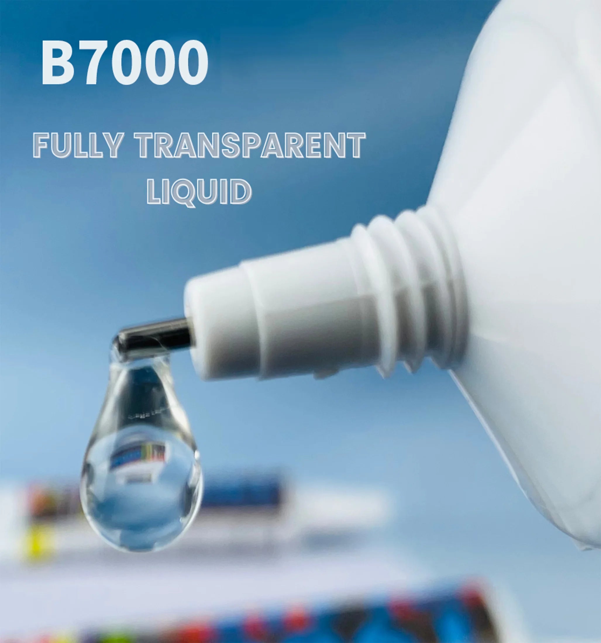 B7000 Transparent Universal mobile phones display Repair Tool Heavy Duty Black waterproof Adhesive T7000 Elastic glue T7000 for display Edge Repair of Tablets and Tablets