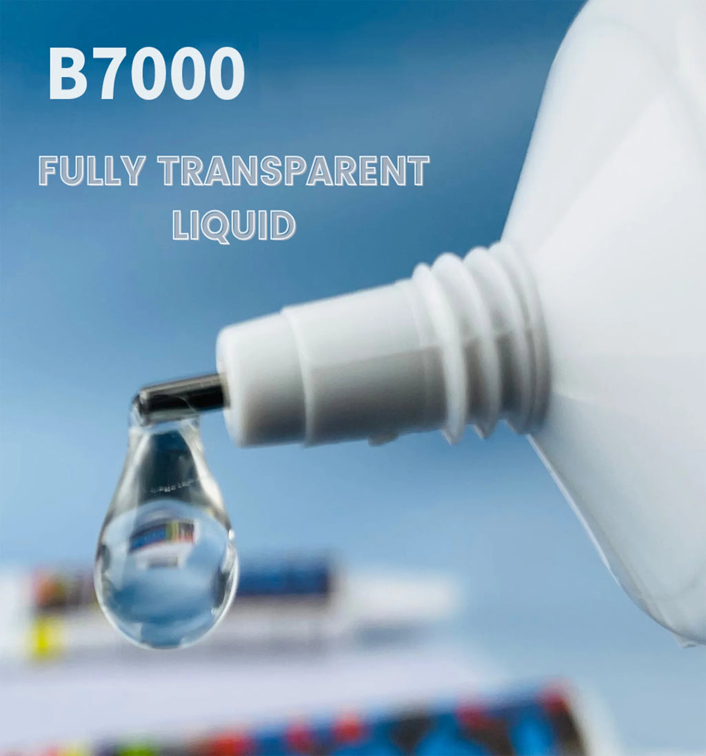 B7000 Transparent Universal mobile phones display Repair Tool Heavy Duty Black waterproof Adhesive T7000 Elastic glue T7000 for display Edge Repair of Tablets and Tablets