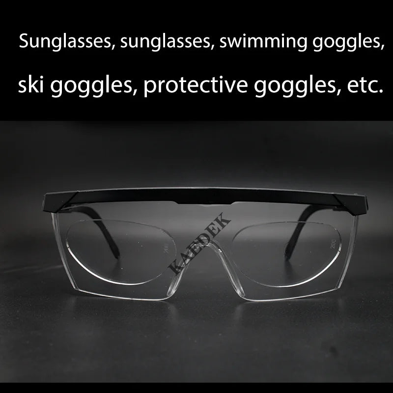 Myopic Lenses 2026 New Tech Silicone Myopia Patch Portable Adhesive Sunglasses Swimming Glasses Sports Glasses Protective Glasse