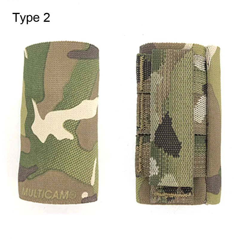 Tactical Vest & Belt Tourniquet Elastic Pouch Plate Carrier For Chest Rig 2'*3' Hook & Loop Secure Storage Holder