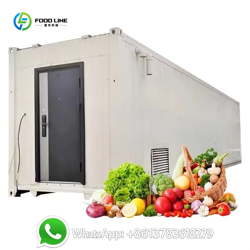 Customized Large Lettuce Grow Hydroponic System Shipping Container Farm Vertical Indoor Agriculture Climate Controlled