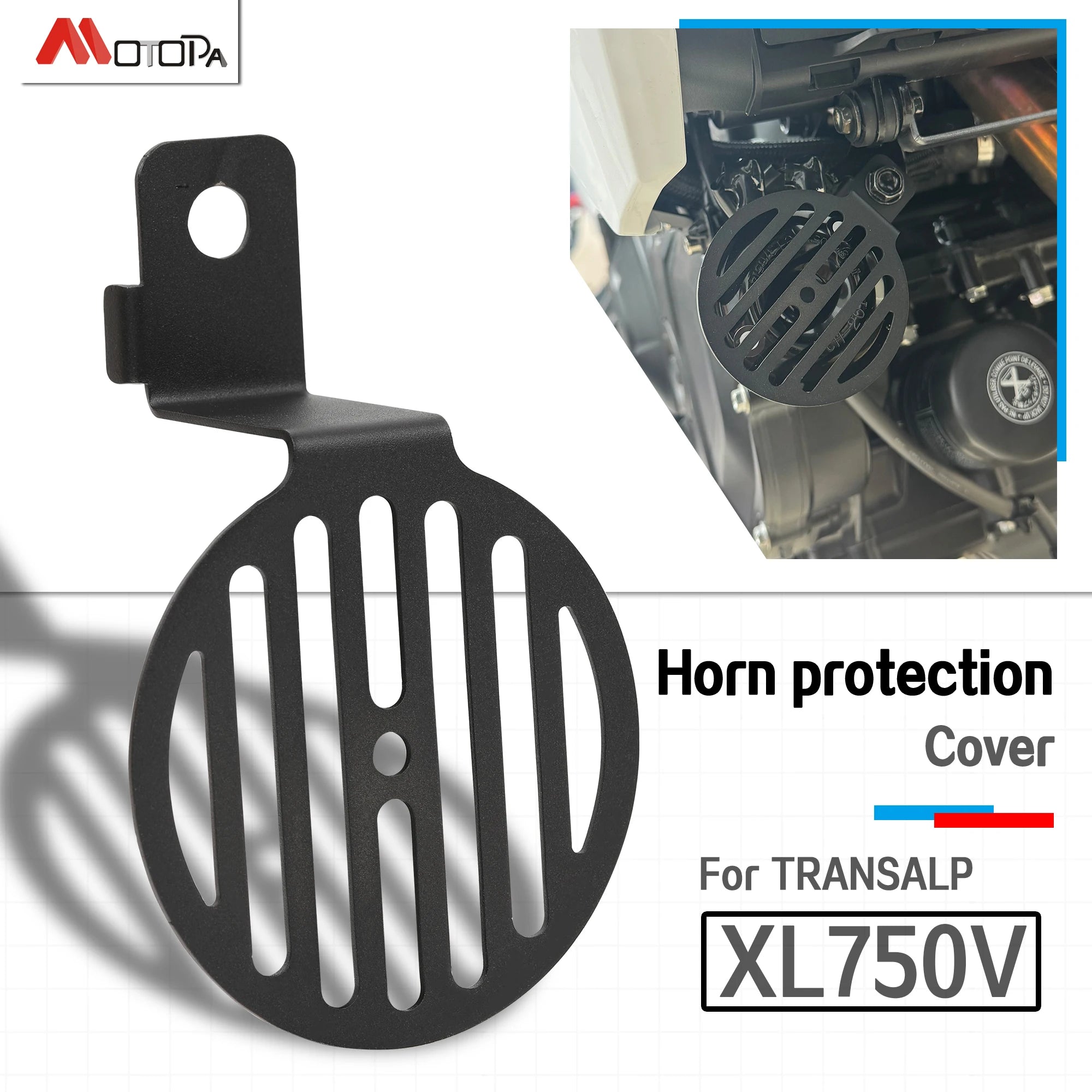 For Honda TRANSALP750 XL750 TRANSALP 750 XLV Motorcycle XL750V Horn Cover Protector Accessories