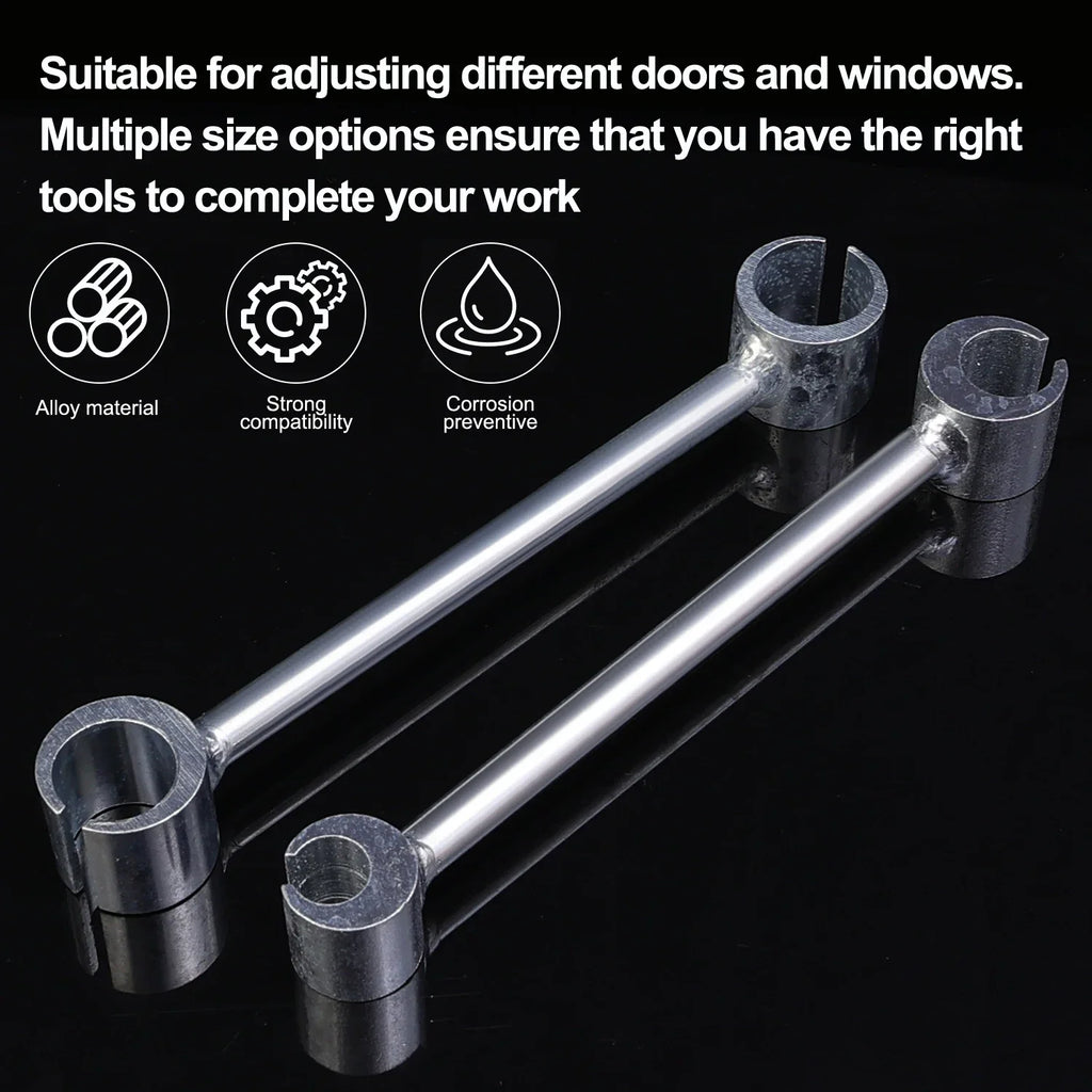 Double Head Hinge Gap Adjusting Wrench Door Hinge Repair Spanner  for Home Hinge Gaps Repair Hand Tools