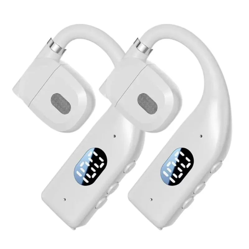 1-2Earhooks Wireless Bluetooth 5.4 Headphones Gaming Sports Headset HiFi Stereo Noise Reduction Earbuds Earphone With Microphone