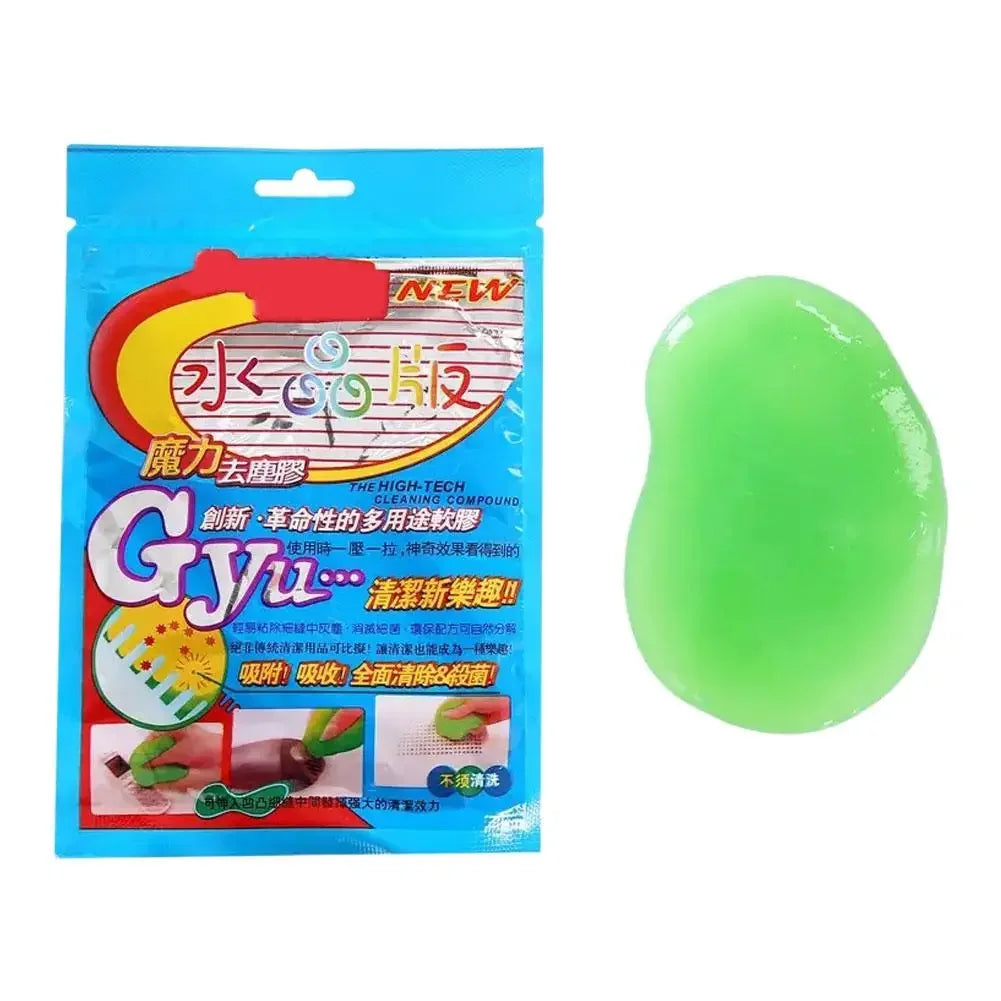Car Cleaning Gel Reusable Keyboard Cleaner Gel Tool Air Dirt Vent Dust Gel Cleaner Multiuse Removal Automobile Slime R3C4