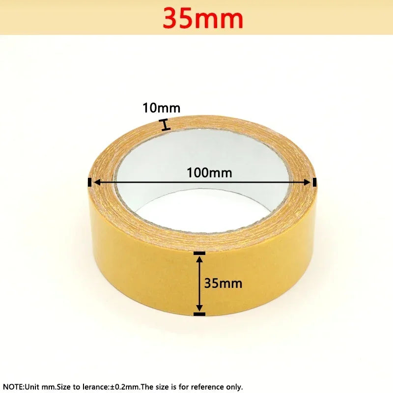 Double Sided Cloth Base Tape Strong Fixation Translucent Mesh Waterproof Traceless High Viscosity  Adhesive Stickers