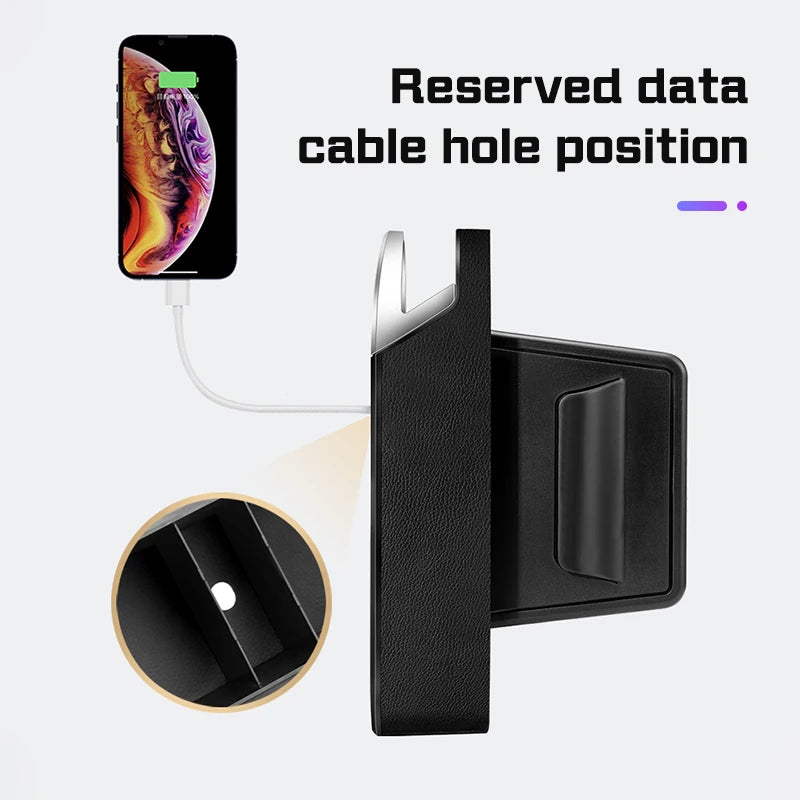 Compatible with Porsche Cayenne, Panamera, Macan, 718, Taycan, 911, 981, 970, and Cayman Car Seat Gap Storage Boxes.
