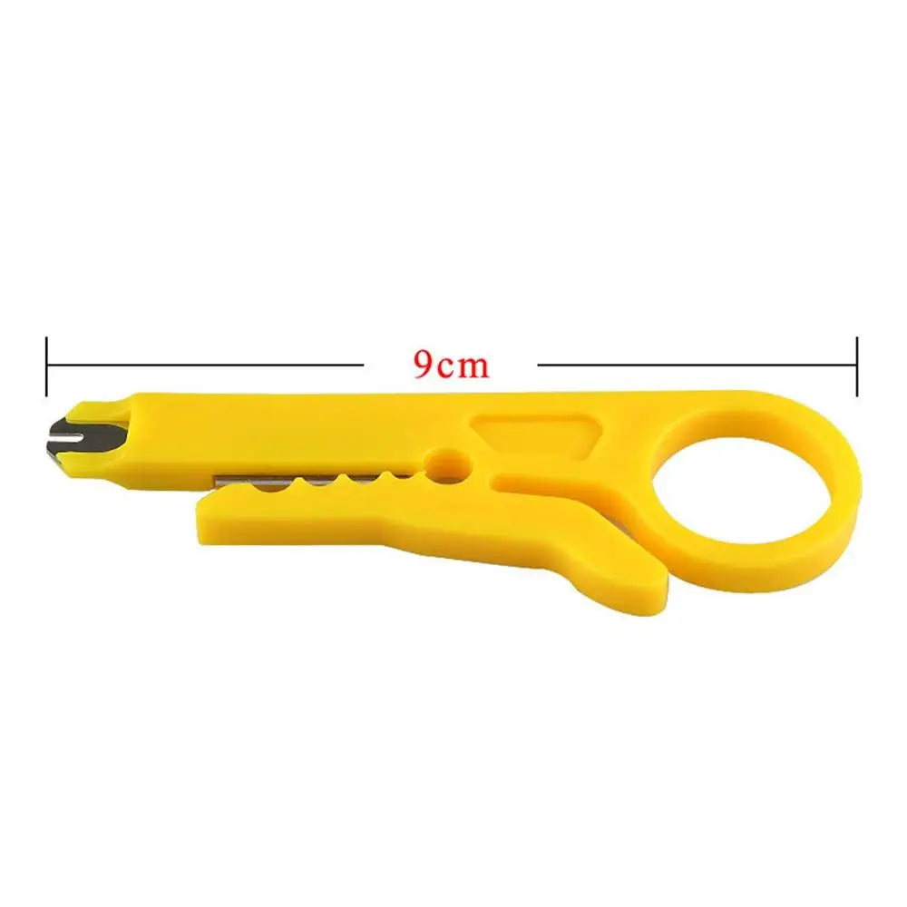 Mini Portable Wire Stripper Knife Crimper Pliers Crimping Tool Cable Stripping Wire Cutter Multi Tools Cut Line Pocket Multitool