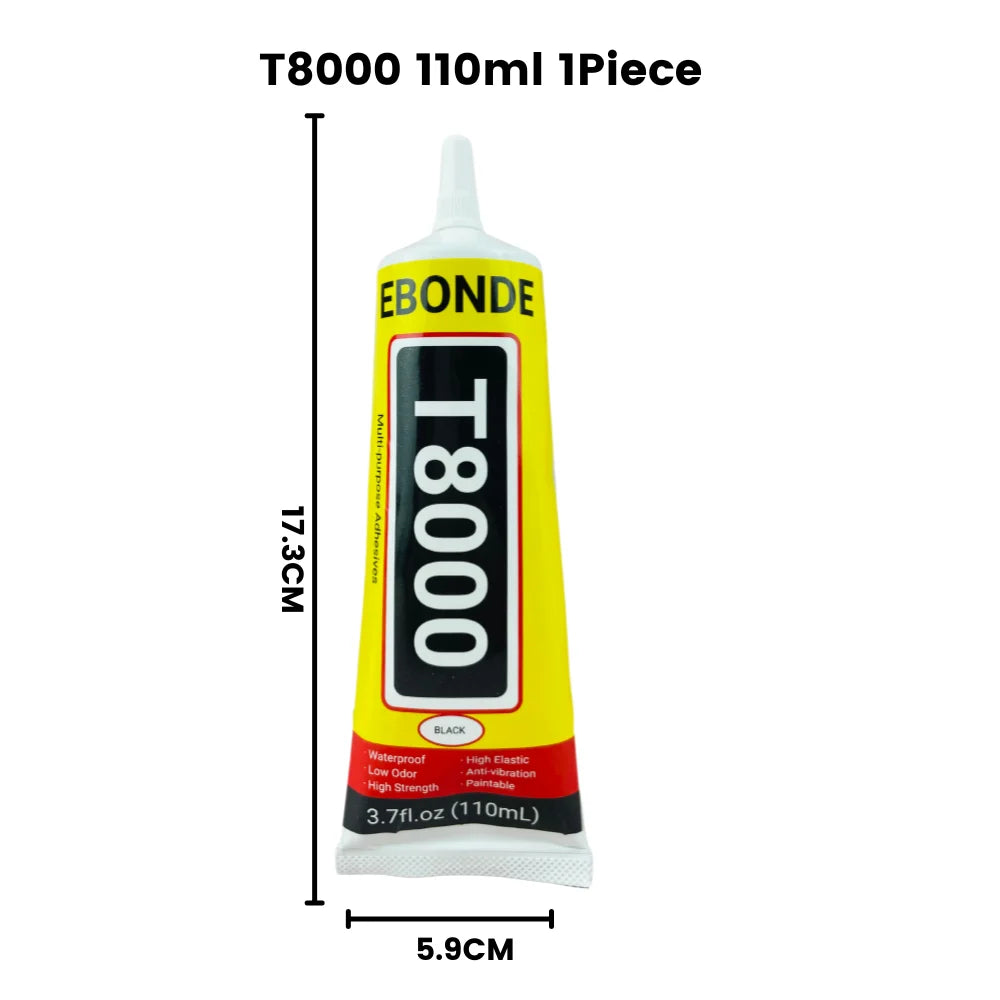 Phone Repair Glue LCD Screen Glue T8000 Cell Phone Adhesive Phone Glue Electronic Glue T-8000 Multifunction DIY Adhesive