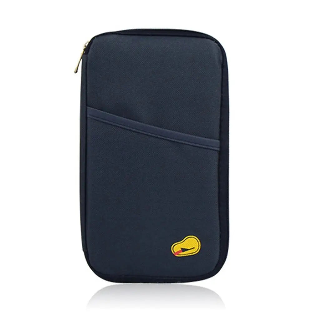 Travel Wallet Bag Purse Zip Case Organiser Passport Document Tickets Holder