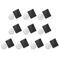 ABUP-10PCS Wet Film Comb 25-3000Um Thickness Gauge High Accuracy Stainless Steel With Storage Case