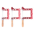 3/4/5 INCH Hand Coping Saw Mini Woodworking Hand Saw U Shape Wooden Handle Coping Saw for Jeweler Metal Processing