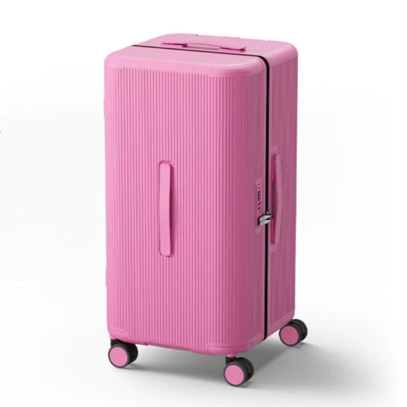 Fashoin Suitcase Hard Shell PC Material with TSA Lock Rolling Luggage Women Trolley Travel Case 20/24/28/30inch Large Capacity