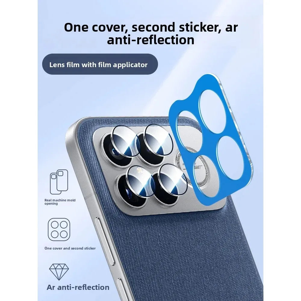 1-3Pcs AR Anti-Reflective Lens Film For Xiaomi POCO F8 Ultra Pro Rear Camera Positioning Installation Anti-Scratch Protector