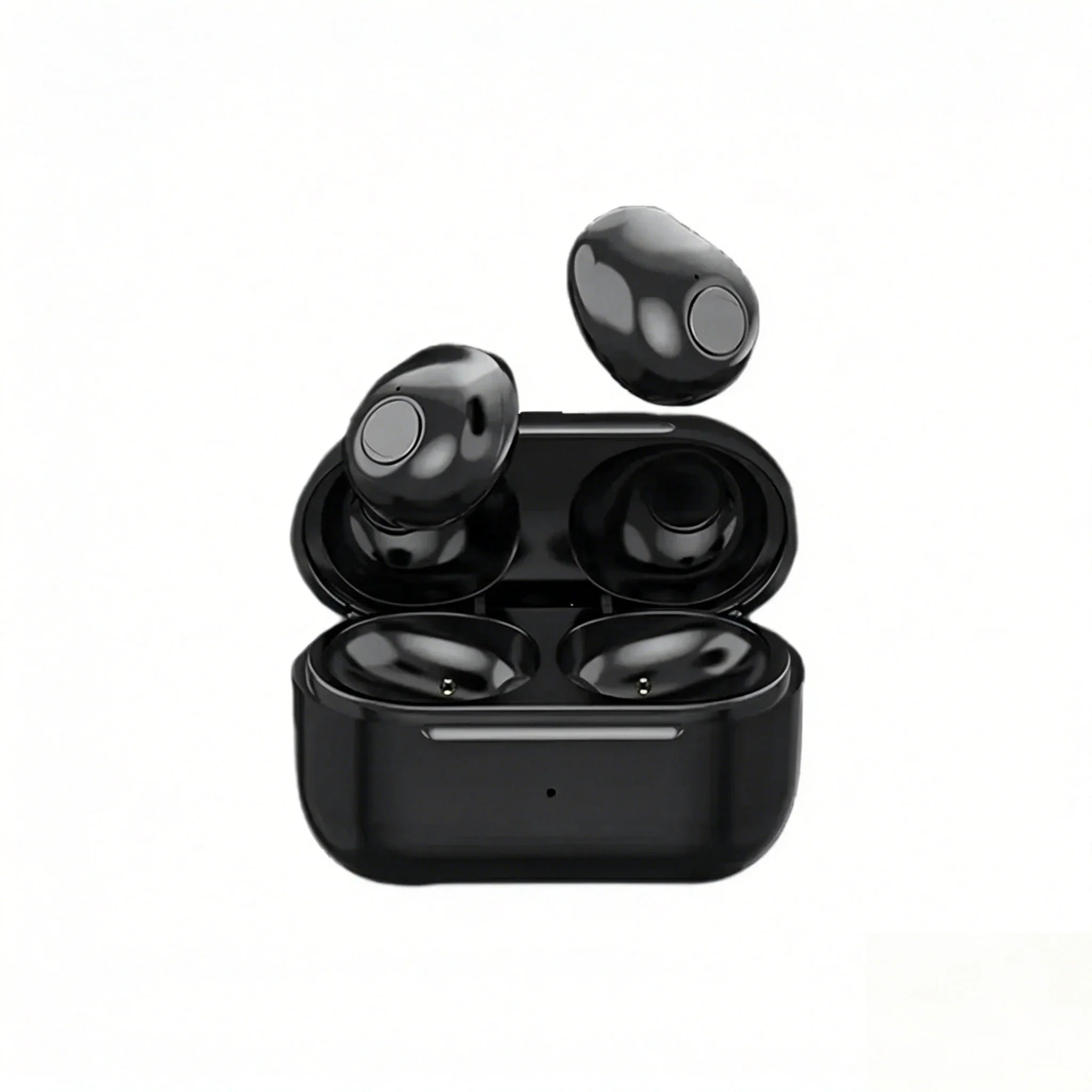 Mini Wireless Earphones Bluetooth 5.4 Headphones with Great Endurance Earbuds With Mic Lightweight for Sleepy Music Video