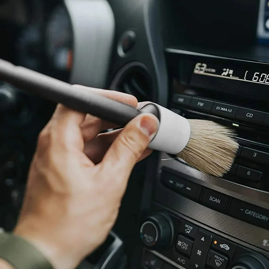 Car Detailing Brush Set Car Cleaning Brushes Sponges Towels For Air Vents Rim Dirt Dust Clean Tool Used For Car Wash Accessories