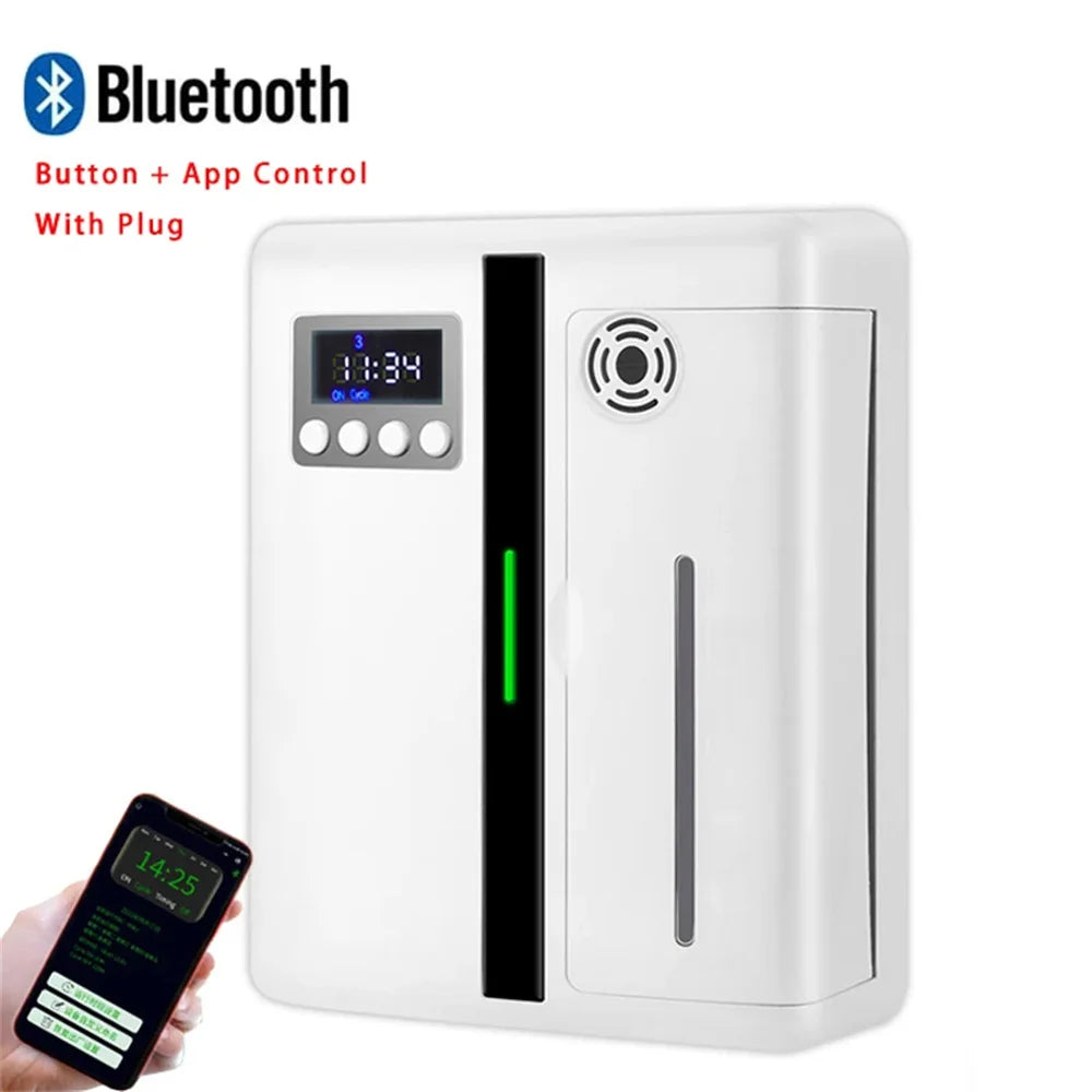 Fragrance Diffuser Coverage 300m³ Room Air Freshener Bluetooth Oil Diffuser For Essential Oil Electric Smell For Home Perfume
