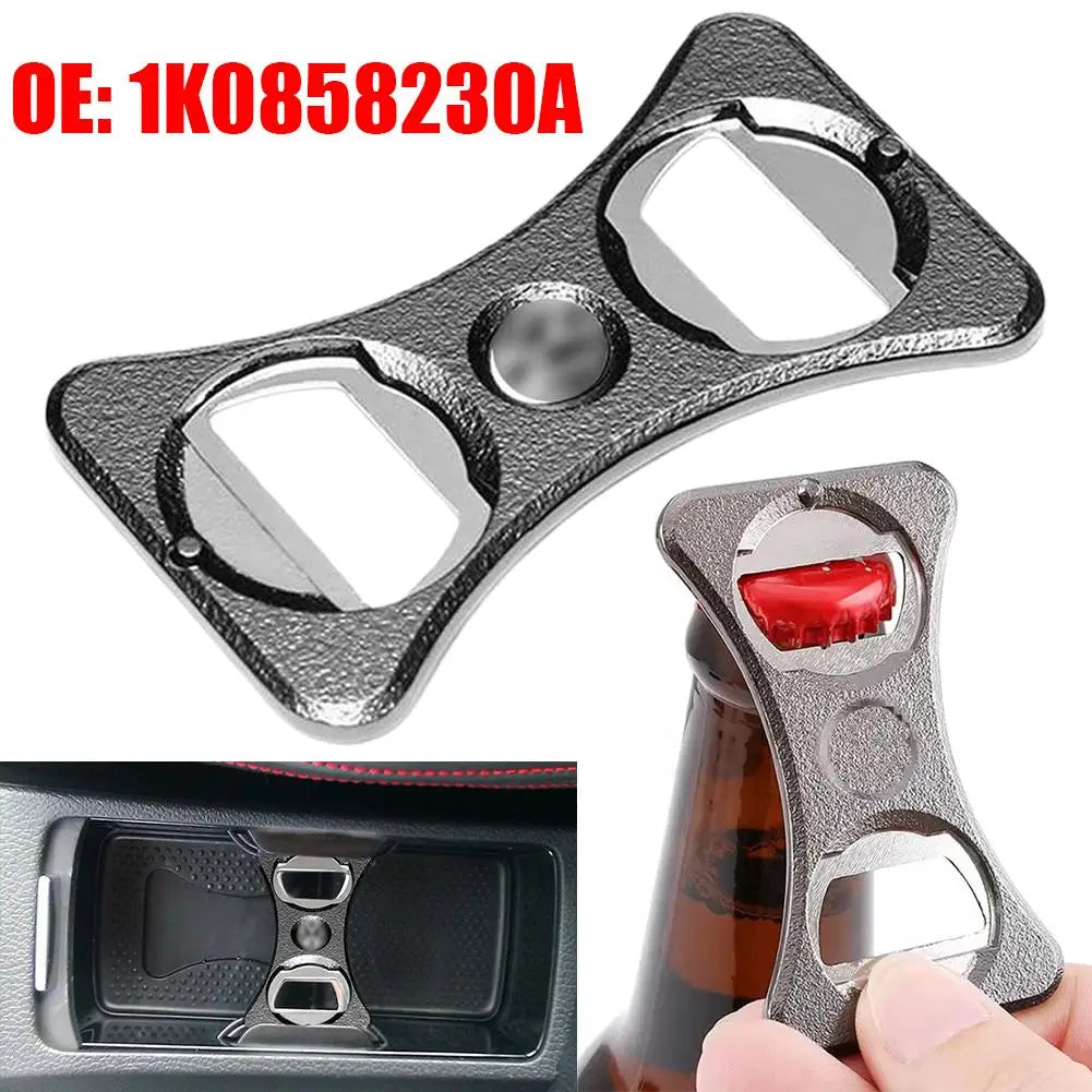 Car Vehicle Bottle Opener for VOLKSWAGEN Golf 6 Jettas MK5 MK6 Scirocco For Car With Center Console Cup Holder Storage Box