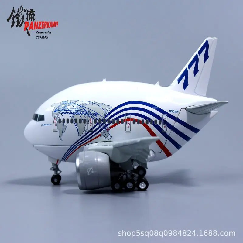Q-Version Cartoon Airplane All Alloy Airbus American Airlines A321/Delta Air Lines/C919 Aviation Collection Model Airplane