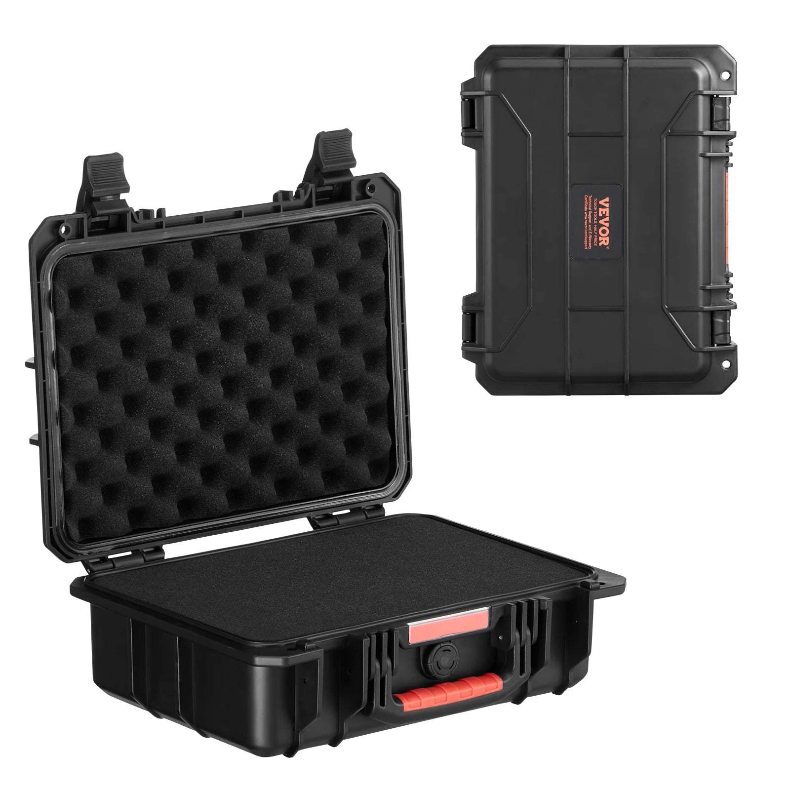 SucceBuy IP67 Weatherproof Hard Case Heavy Duty Protective Case w/ Pre-cut Foam and Handles for Travel Hunting Military Cameras
