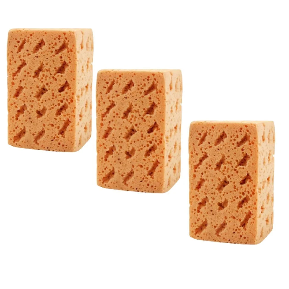 Large Car Washing Sponge Porous Absorbent Coral Sponge Block No-Scratch Auto Cleaning Sponge for Car Body Window Household Clean