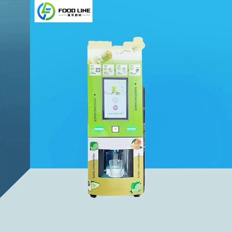 Customized New Commercial 24H Intelligent Desktop Fresh Fruit Smoothies Vending Machine