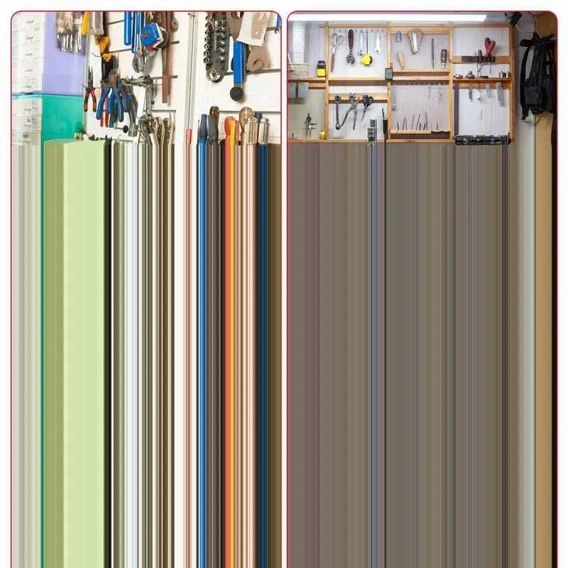 Magnetic Strip For Tools Large Capacity Wall Tool Holder Metal Tool Bar For Workshop Home Space Saving Tool Organizer For Car