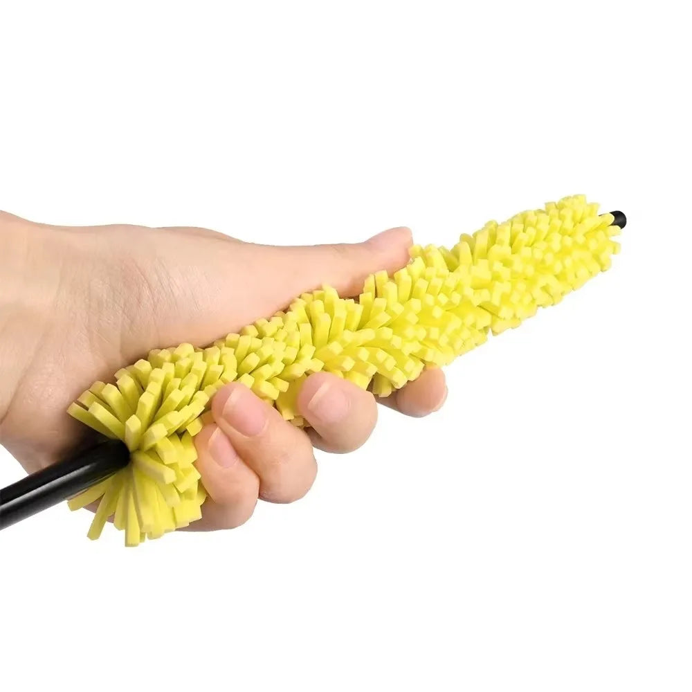 1Pcs Effortlessly Clean Your Car Wheels with This Tire Rim Cleaning Tool