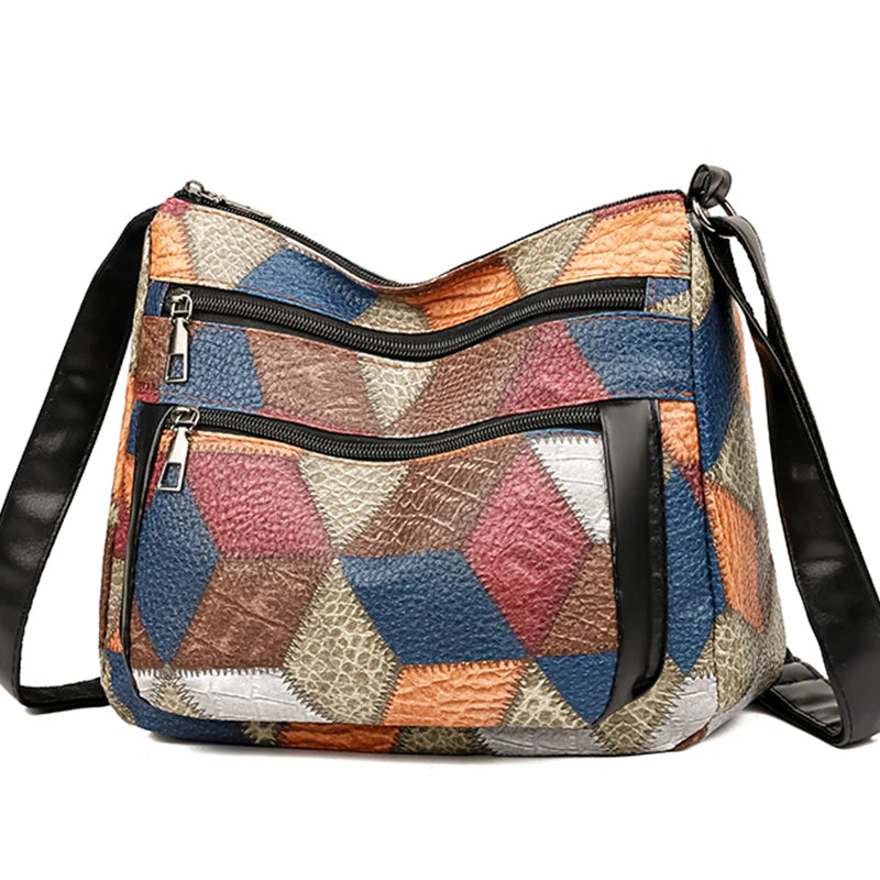 Multi-Functional Bag, Can Be Worn Diagonally or on One Shoulder, Suitable for Daily Use, Travel, with Adjustable Shoulder Straps