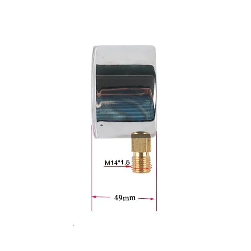 ELECALL YE-60 Air Diaphragm Pressure Gauge 0~6KPA  Phosphor Bronze Film Box Pressure Gauge Positive Pressure Meter