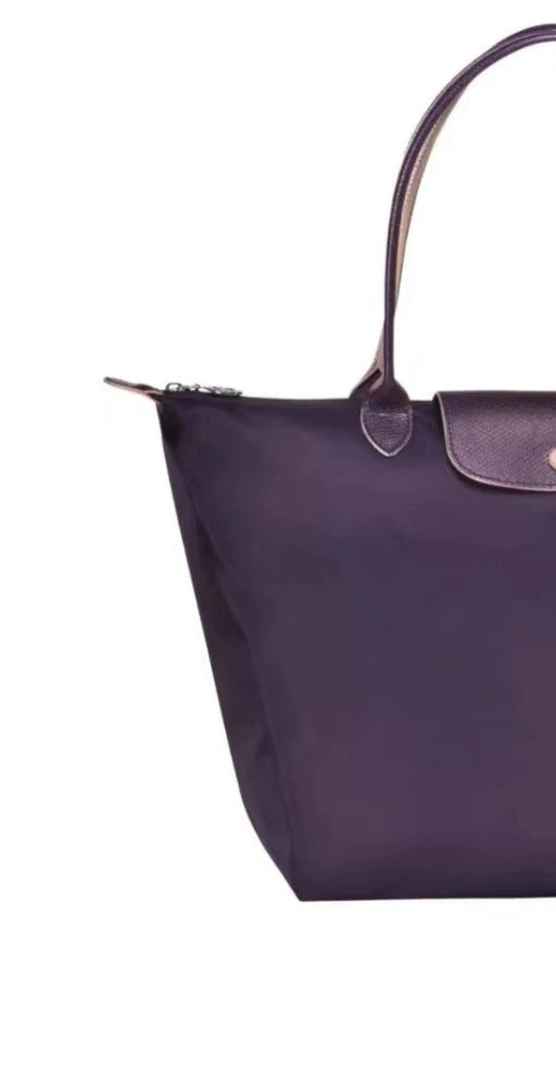 Excellent 2026 New Stylish Nylon Foldable Tote Bag Crossbody Shoulder Underarm Handbag Large Medium Small Sizes