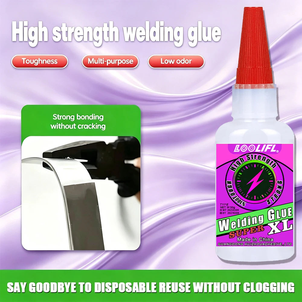 5Og Super Welding Glue High Strength Universal Super Adhesive Fast Curing Waterproof Multi Material Repair Glue Industrial Glue