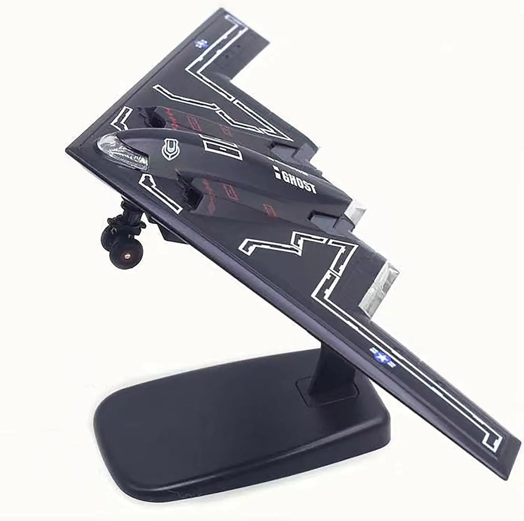 1/200 B-2A Metal Bomber Model Kits with Stand Stealth and Strategic Bomber Diecast Alloy Airplane Model Aircraft Collection