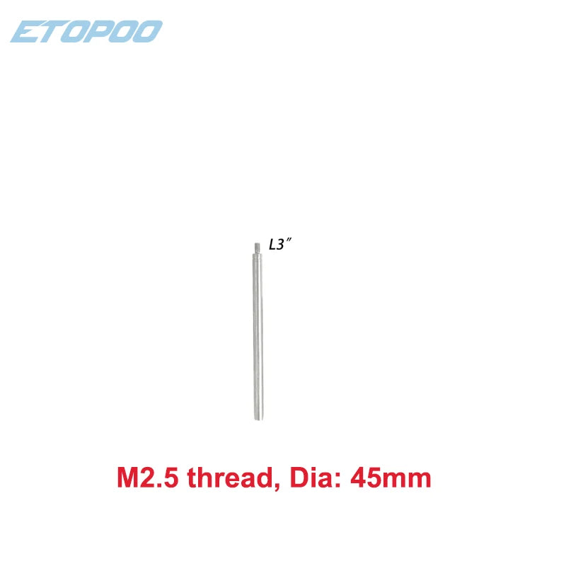 1-6 inch Dial/Digital Indicator Accessory Extension Pole Dial Dia.4.5mm Extension Pole Digital Indicator