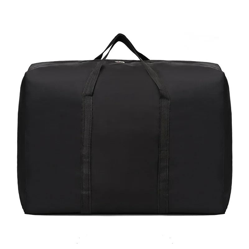 Oxford Cloth Travel Bag Wear Resistant Storage Duffle Bag Student Luggage Moving Hand Bag For Outdoor Trip House Moving