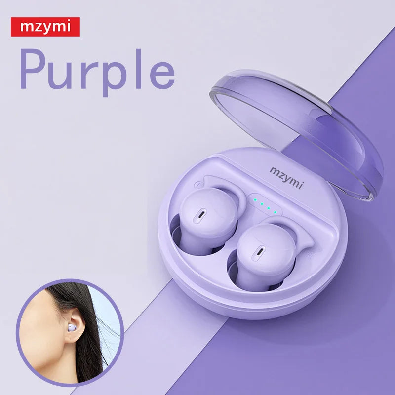 MZYMI Q26 Wireless Sleepbuds Bluetooth Earphones Sleeping Earbuds Invisiable Comfortable Noise Reduction Headphones TWS Headset