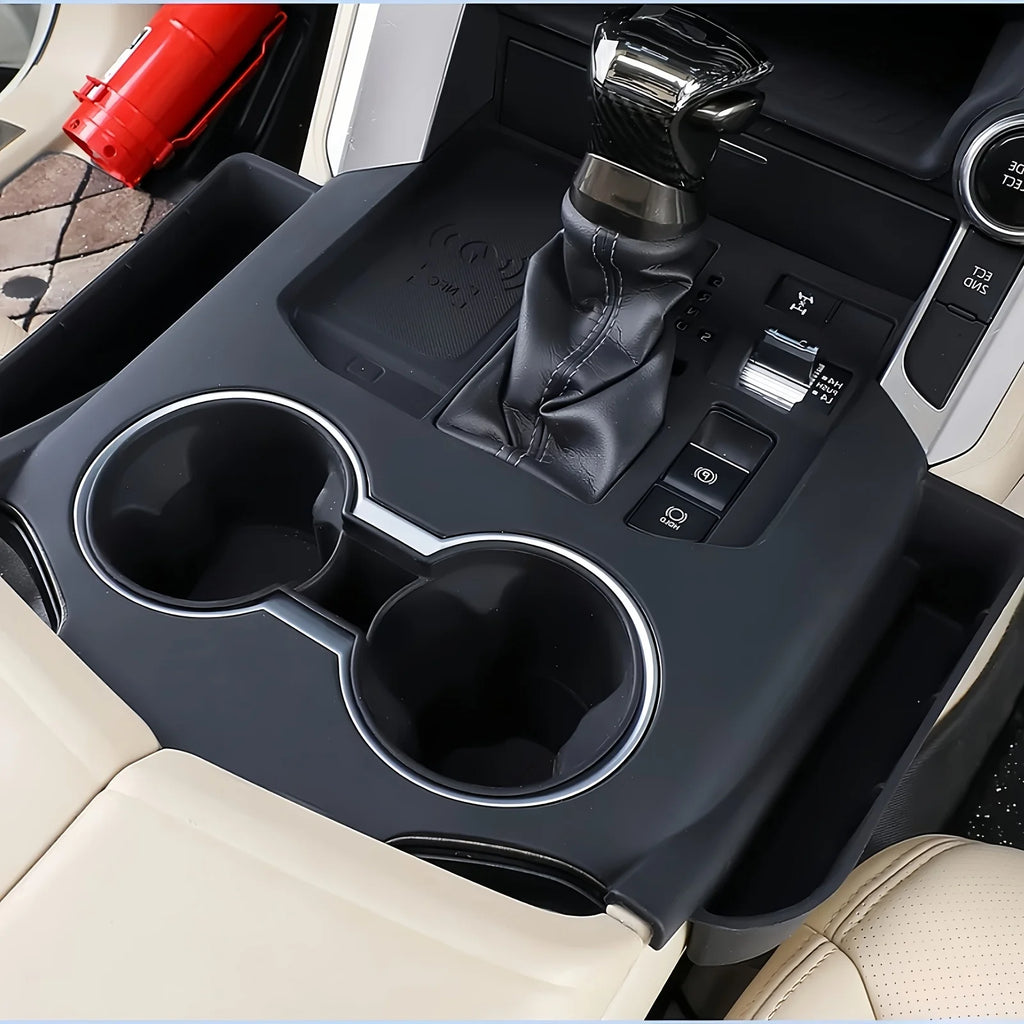 [Right Hand Drive] Car Silicone Central Console Storage Box Protection for Toyota Land Cruiser 300 LC300 Series 2022-2024